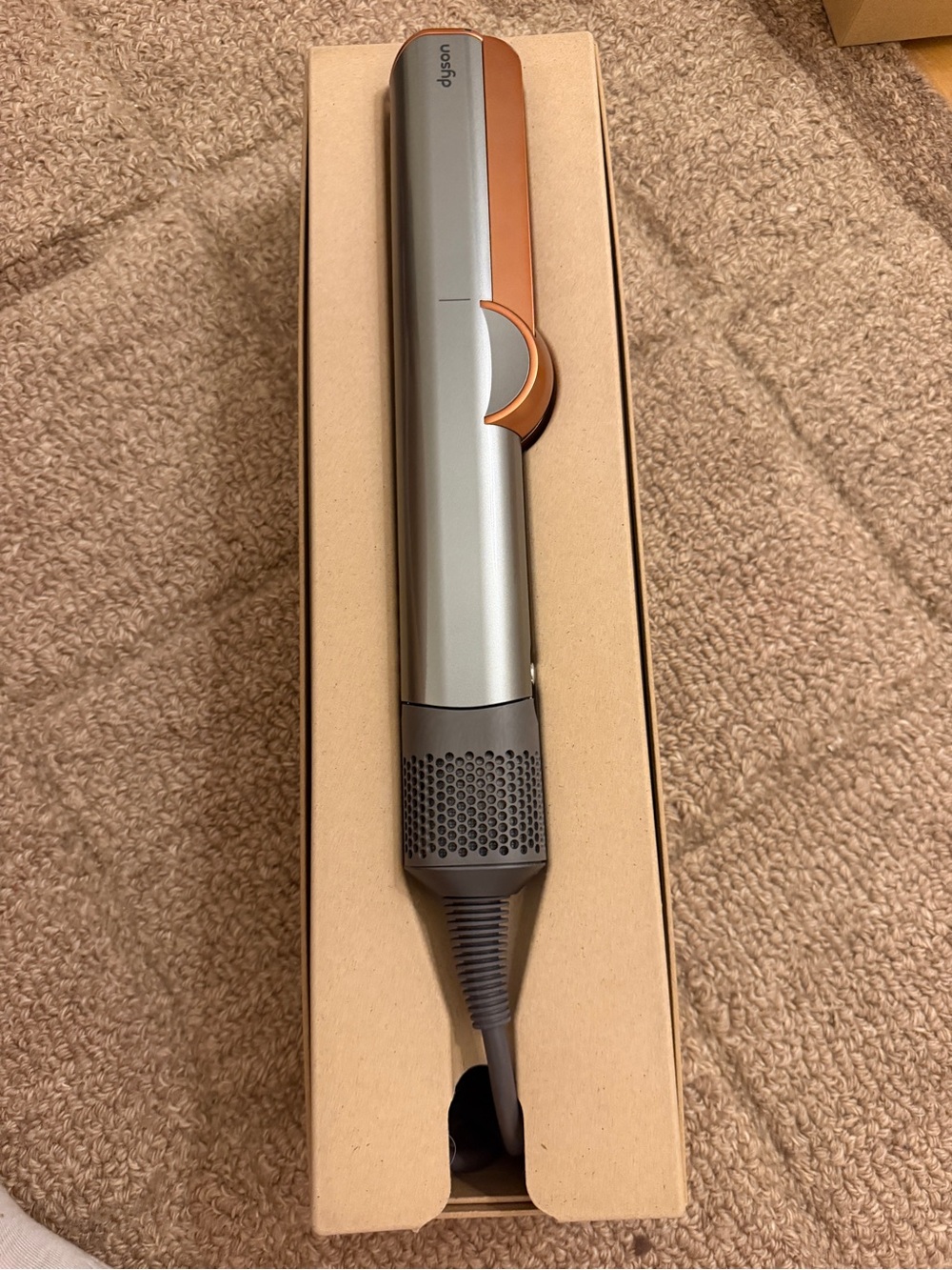 Dyson Corrale Straightener in Iron and Copper Accent
